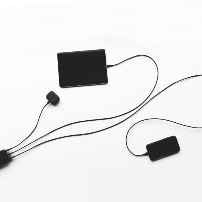 Set 3x Green Cell Kabel Green Cell Ray USB - Lightning 30cm. 120cm. 200cm för iPhone. iPad. iPod. vit LED. snabbladdning. - Bild 3