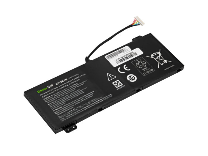 Green Cell AP18E7M AP18E8M Batteri för Acer Nitro 5 AN515-44 AN515-45 AN515-54 AN515-55 AN515-57 AN515-58 AN517-51 AN517-54. - Bild 2