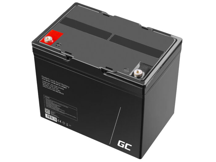 Green Cell AGM VRLA 12V 80Ah underhållsfri batteri för båtar. skotrar. husbilar. rullstolar. gräsklippare. - Bild 3