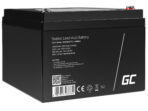 Green Cell AGM VRLA 12V 28Ah underhållsfri batteri för båtar. scootrar. leksaker. rullstolar. kampera.