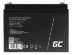 Green Cell AGM VRLA 12V 28Ah underhållsfri batteri för båtar. scootrar. leksaker. rullstolar. kampera. - Bild 2