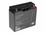 Green Cell AGM VRLA 12V 22Ah underhållsfri batteri för båtar. scootrar. leksaker. rullstolar. - Bild 5