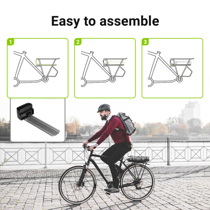 Green Cell batteri 8 Ah (317Wh) för Elcyklar E-Cyklar 36V - Bild 4