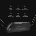 Green Cell batteri 15.6Ah (562Wh) för Elcyklar E-Cyklar 36V - Bild 2