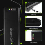 Green Cell batteri 13Ah (312Wh) för Elcyklar E-cyklar 24V - Bild 2