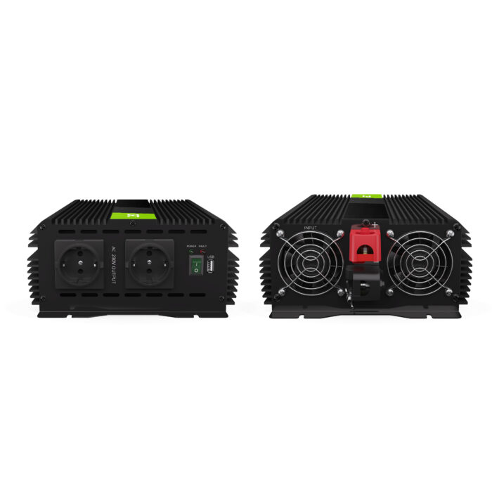 Green Cell Strömomvandlare PRO 12V till 230V 3000W/6000W Modifierad sinusvåg - Bild 5