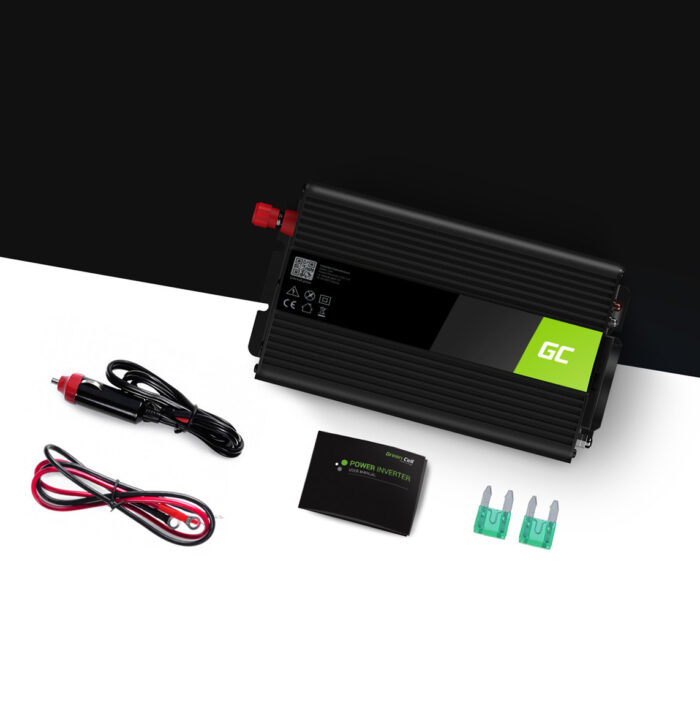 Green Cell Strömomvandlare 24V till 230V 500W/1000W Modifierad sinusvåg. - Bild 4