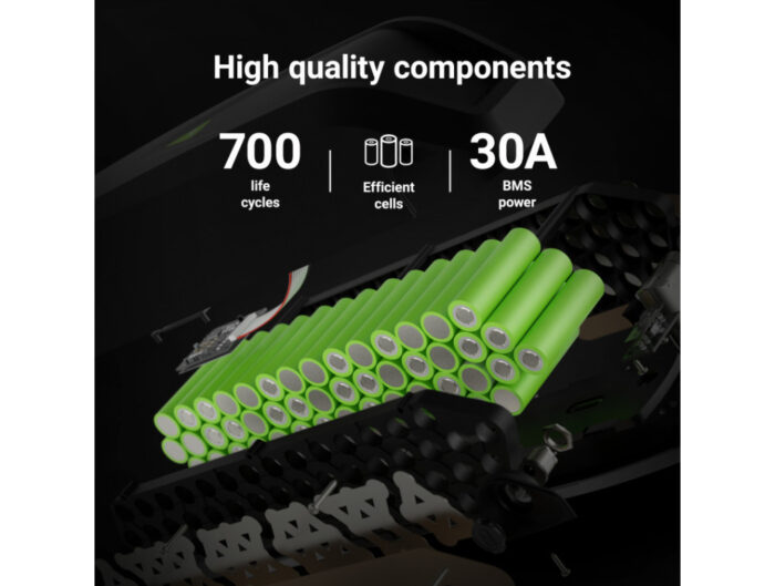 Green Cell Green Cell PowerMove E-Bike Batteri 48V 14.5Ah Li-Ion Nedre Rör med Laddare - Bild 3
