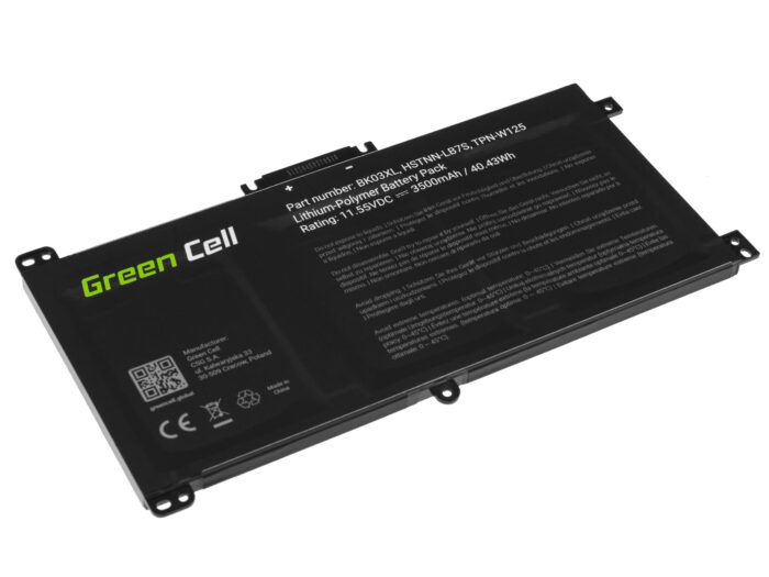 Green Cell Batteri BK03XL för HP Pavilion x360 14-BA 14-BA015NW 14-BA022NW 14-BA024NW 14-BA102NW 14-BA104NW. - Bild 2