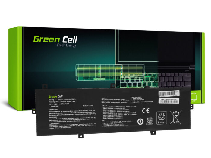 Green Cell batteri C31N1620 för Asus ZenBook UX430 UX430U UX430UA UX430UN UX430UQ - Bild 1
