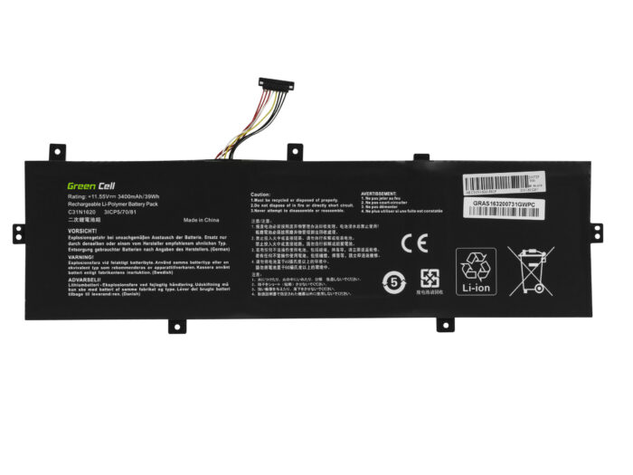 Green Cell batteri C31N1620 för Asus ZenBook UX430 UX430U UX430UA UX430UN UX430UQ - Bild 4