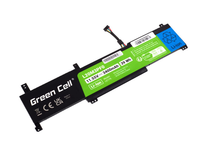 Batteri Green Cell L20M3PF0 Lenovo Ideapad 3-14ITL6 15ITL6 17ITL6 S14 V14 15 17 G2 G3 - Bild 2