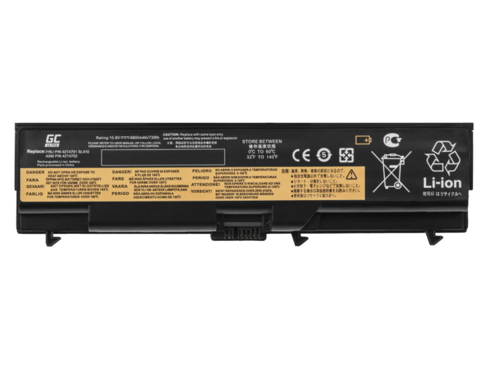 Green Cell Batteri ULTRA 42T4795 för Lenovo ThinkPad T410 T420 T510 T520 W510 W520 SL410 SL510 L510 L520. - Bild 3