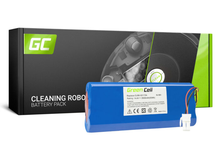 Green Cell batteri (3.5Ah 14.4V) för Samsung Navibot SR9630 VC-RA50 VC-RA52V VC-RA84V VC-RE70V VC-RE72V. - Bild 1