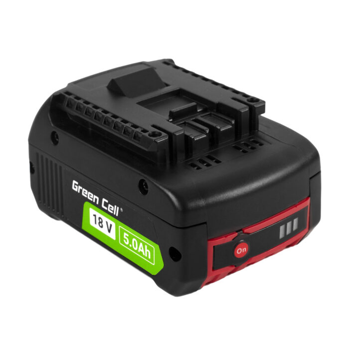 Batteri för Bosch 18V 5Ah Elektroniska verktyg Ersättningsbatteri GBA 1600A002U5 - Bild 4
