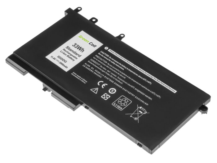 Batteri Green Cell 3DDDG 93FTF för Dell Latitude 5280 5290 5480 5490 5495 5580 5590 - Bild 2