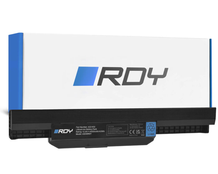 Batteri RDY A32-K53 till Asus K53 K53E K53S K53SJ K53SV K53T K53U - Bild 1