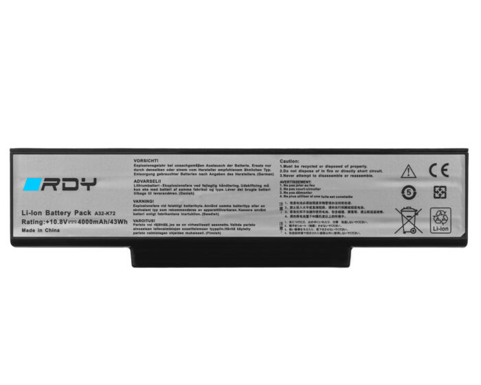 Batteri RDY A32-K72 till Asus N71 K72 K72J K72F K73S K73SV N71 N71J - Bild 3