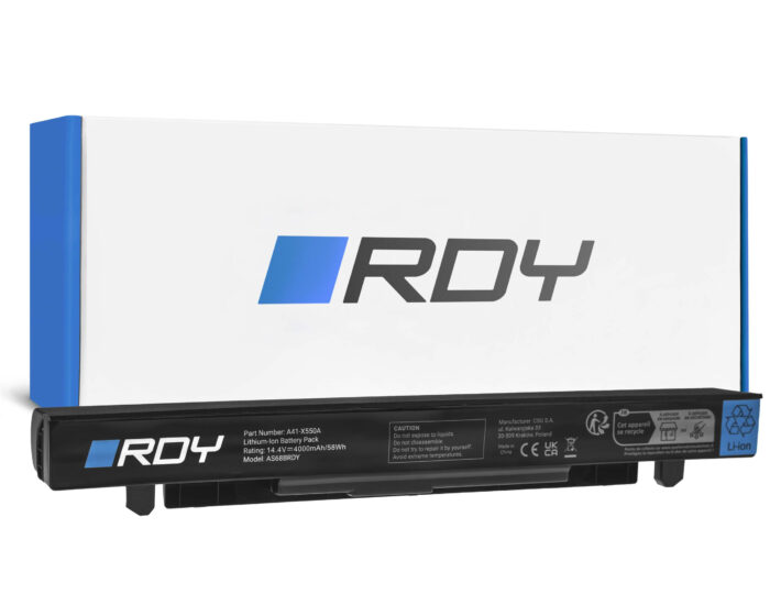 Batteri RDY A41-X550A till Asus A550 F550J F550L R510 R510C R510J R510JK R510L - Bild 1
