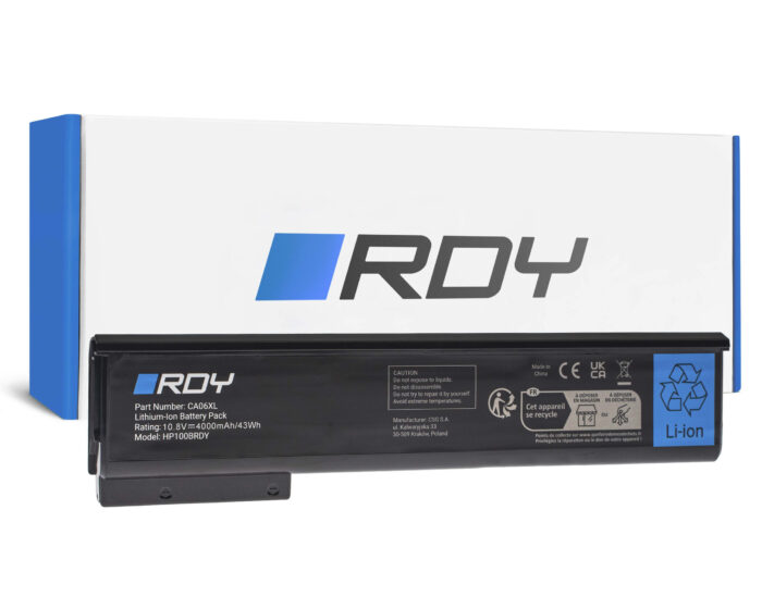 Batteri RDY CA06 CA06XL för HP ProBook 640 G1 645 G1 650 G1 655 G1 - Bild 1