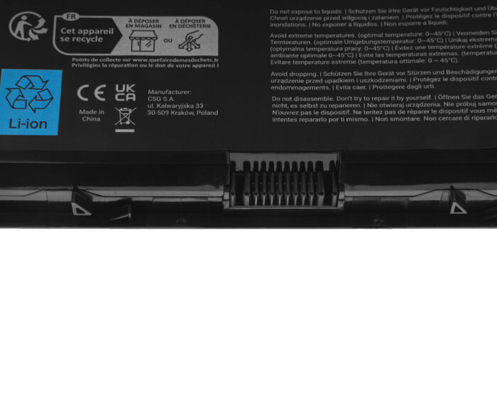 Batteri RDY FV993 till Dell Precision M4600 M4700 M4800 M6600 M6700 M6800. - Bild 4