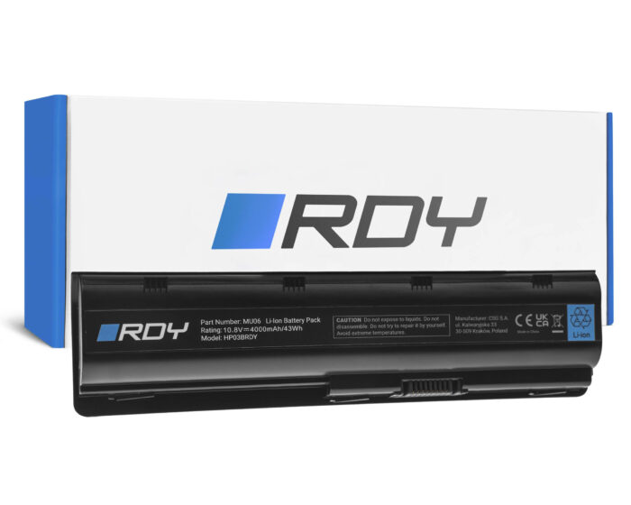Batteri RDY MU06 till HP Compaq 635 650 655 Pavilion G6 G7 Presario CQ62 - Bild 1