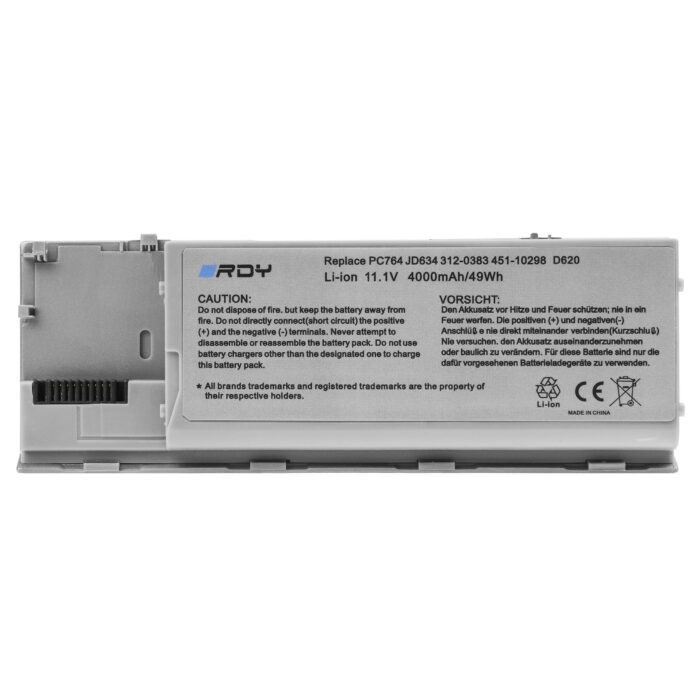 Batteri RDY PC764 JD634 till Dell Latitude D620 D620 ATG D630 D630 ATG D630N D631. - Bild 4