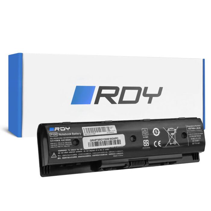 Batteri RDY PI06 PI06XL PI09 P106 HSTNN-YB4N HSTNN-LB4N till HP Pavilion 14 15 17 Envy 15 17. - Bild 1