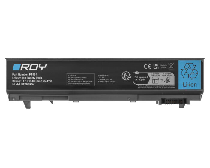 Batteri RDY PT434 W1193 till Dell Latitude E6400 E6410 E6500 E6510 E6400. - Bild 3