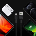 Green Cell kabel Green Cell PowerStream USB-A - Lightning 30cm snabbladdning Apple 2.4A. - Bild 5
