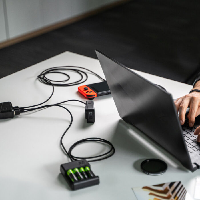 Green Cell kabel Green Cell PowerStream USB-A - USB-C 120cm Ultra Charge. QC 3.0 - Bild 3