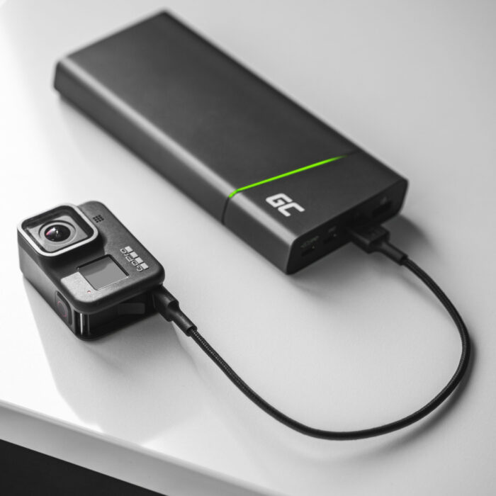 Green Cell kabel Green Cell PowerStream USB-A - USB-C 120cm Ultra Charge. QC 3.0 - Bild 4