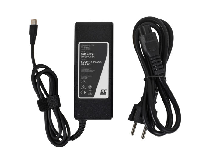 Laddare / AC-adapter Green Cell PRO 20V 3.25A 65W för Lenovo Yoga 4 Pro 700-14ISK 900-13ISK 900-13ISK2 - Bild 4