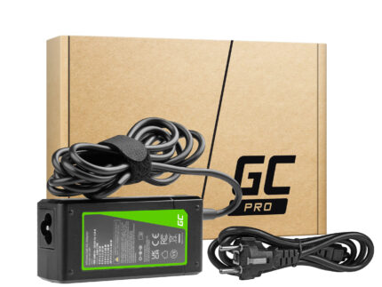 Green Cell USB-C 65W laddaradapter för bärbara datorer. surfplattor. telefoner.