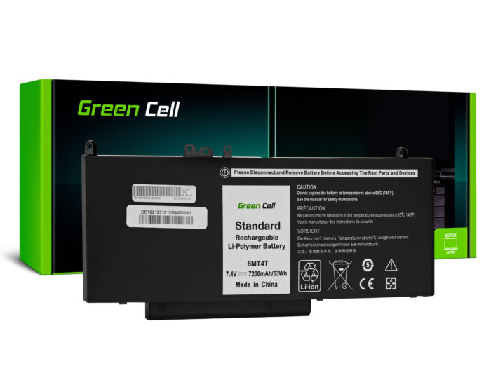 Green Cell batteri 6MT4T 07V69Y för Dell Latitude E5270 E5470 E5570 - Bild 1