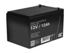 Green Cell AGM VRLA 12V 12Ah underhållsfria batteri för larmsystem. kassaregister. leksaker.