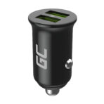 Green Cell Billaddare 36W Green Cell PowerRide Nano36 med 2x USB-A Ultra Charge Snabbladdning.
