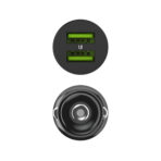 Green Cell Billaddare 36W Green Cell PowerRide Nano36 med 2x USB-A Ultra Charge Snabbladdning. - Bild 3