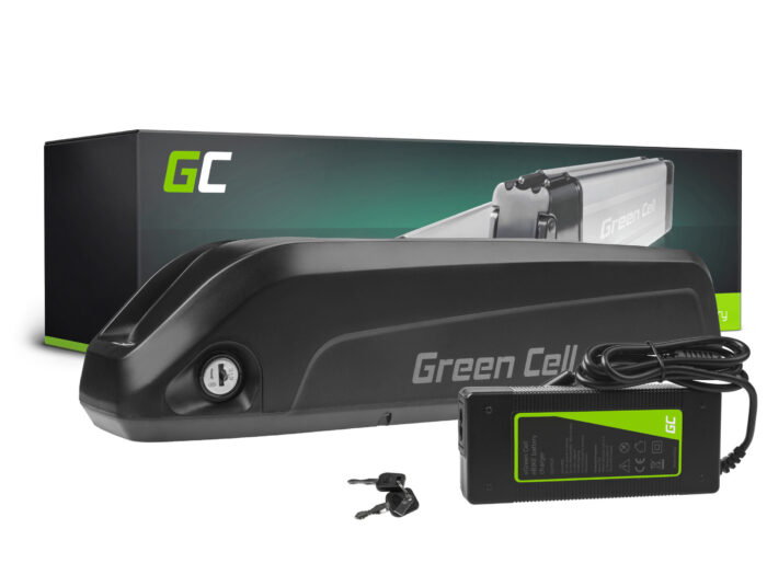 Green Cell Batteri 13Ah (468Wh) för Elcyklar E-cyklar 36V - Bild 1