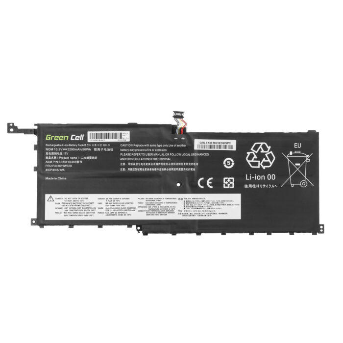 Green Cell batteri 00HW028 för Lenovo ThinkPad X1 Carbon 4: e Gen i Lenovo ThinkPad X1 Yoga (1: a Gen. 2: a Gen). - Bild 4