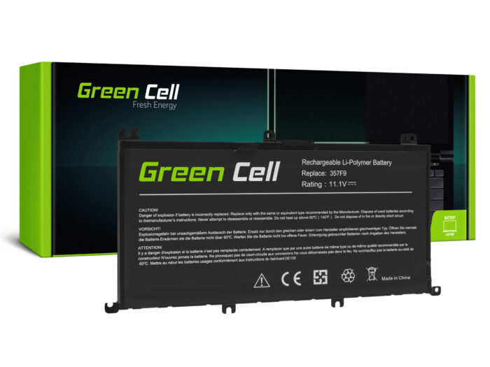 Green Cell batteri 357F9 för Dell Inspiron 15 5576 5577 7557 7559 7566 7567 - Bild 1