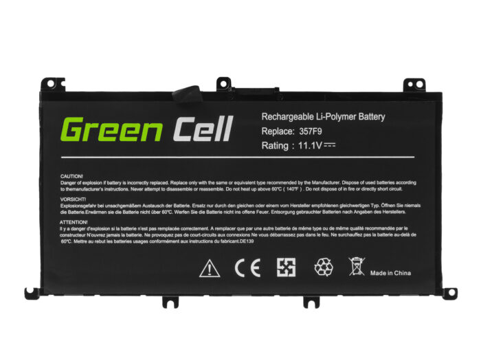 Green Cell batteri 357F9 för Dell Inspiron 15 5576 5577 7557 7559 7566 7567 - Bild 3
