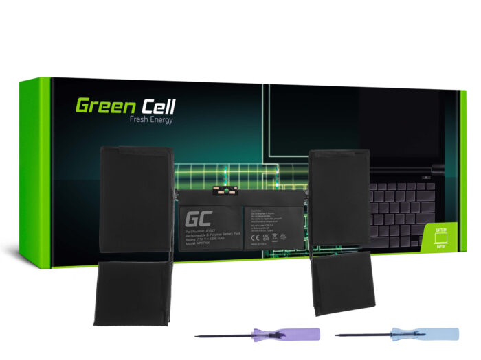 Green Cell Batteri A1527 för Apple MacBook 12 A1534 (Tidig 2015. Tidig 2016. Mitten 2017). - Bild 1