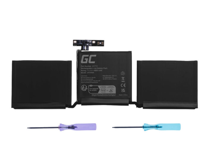 Green Cell Batteri A1713 för Apple MacBook Pro 13 A1708 (2016. 2017) - Bild 3