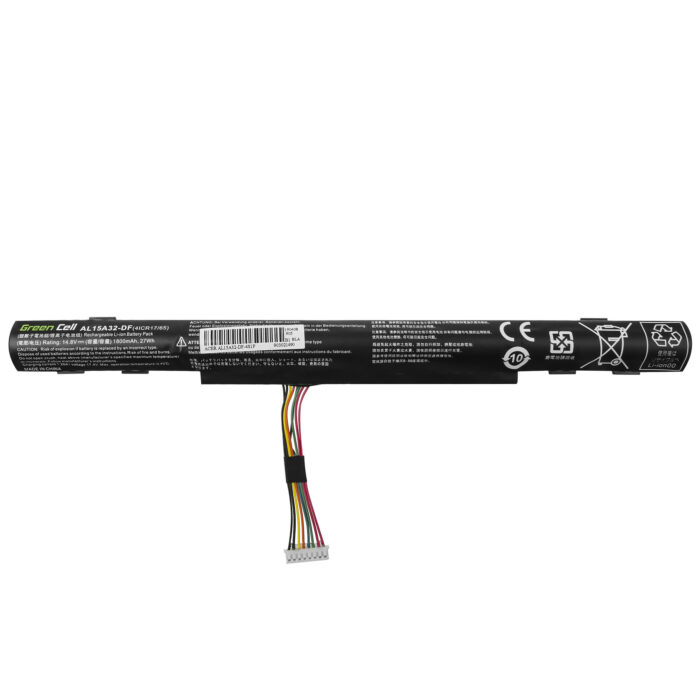 Green Cell batteri AL15A32 för Acer Aspire E5-573 E5-573G E5-573TG E5-722 E5-722G V3-574 V3-574G TravelMate P277. - Bild 4