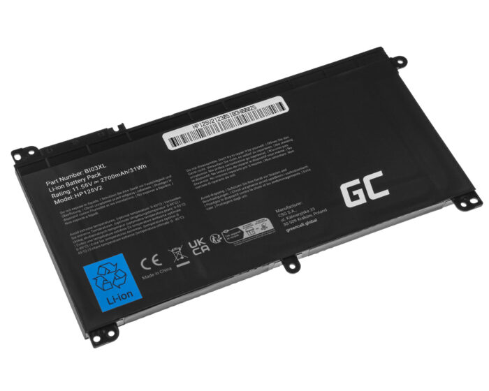 Green Cell Batteri BI03XL ON03XL för HP Pavilion x360 13-U 13-U000 13-U100 Stream 14-AX 14-AX000. - Bild 2