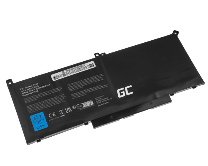 Green Cell batteri F3YGT för Dell Latitude 7280 7290 7380 7390 7480 7490 - Bild 2