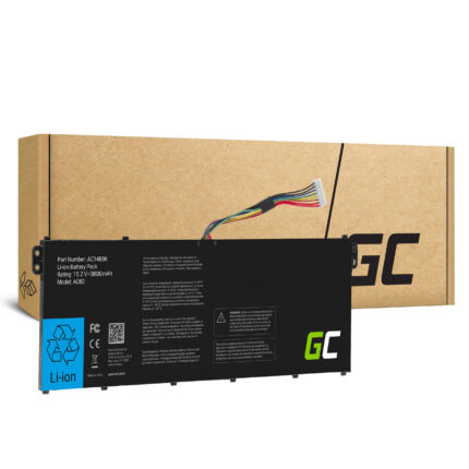 Green Cell batteri AC14B3K AC14B8K för Acer Aspire 5 A515 A517 R15 R5-571T Spin 3 SP315-51 SP513-51 Swift 3 SF314-52.
