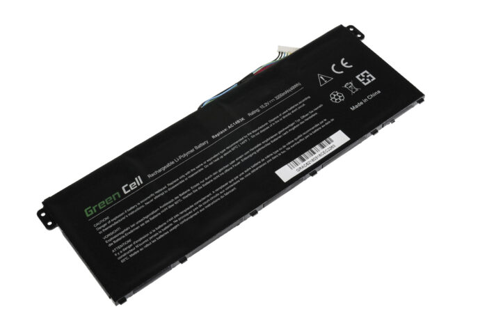 Green Cell batteri AC14B3K AC14B8K för Acer Aspire 5 A515 A517 R15 R5-571T Spin 3 SP315-51 SP513-51 Swift 3 SF314-52. - Bild 4