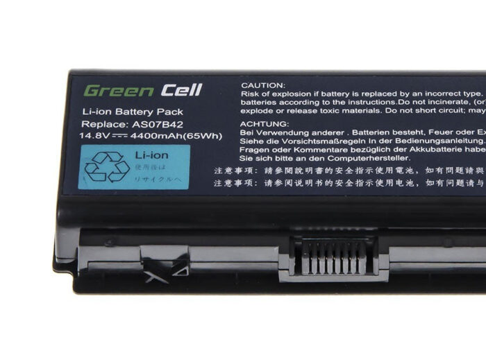 Green Cell batteri AS07B32 AS07B42 AS07B52 AS07B72 14.8V för Acer Aspire 7220G 7520G 7535G 7540G 7720G. - Bild 5